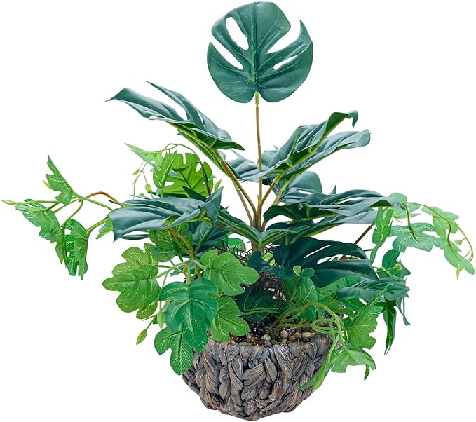 AlphaAcc 15.8" Artificial Monstera Plant