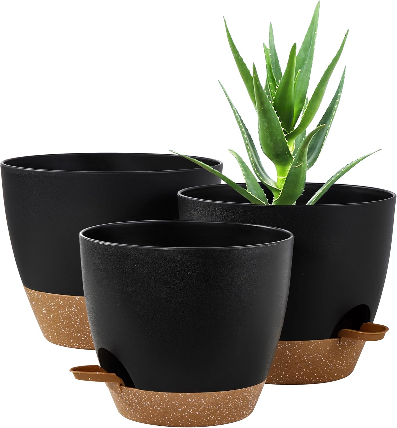 FaithLand 3-Pack Planter Pots