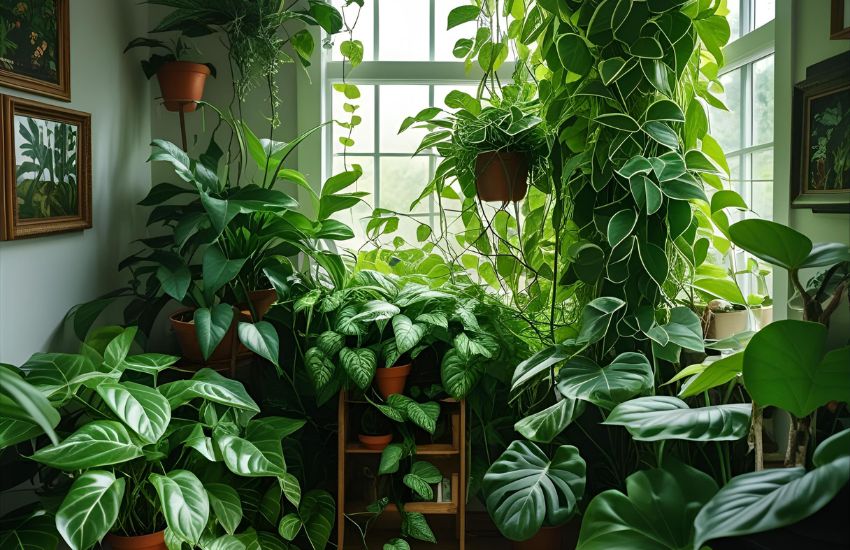 Monstera Deliciosa and Swiss Cheese Plant Grow Fast Indoors