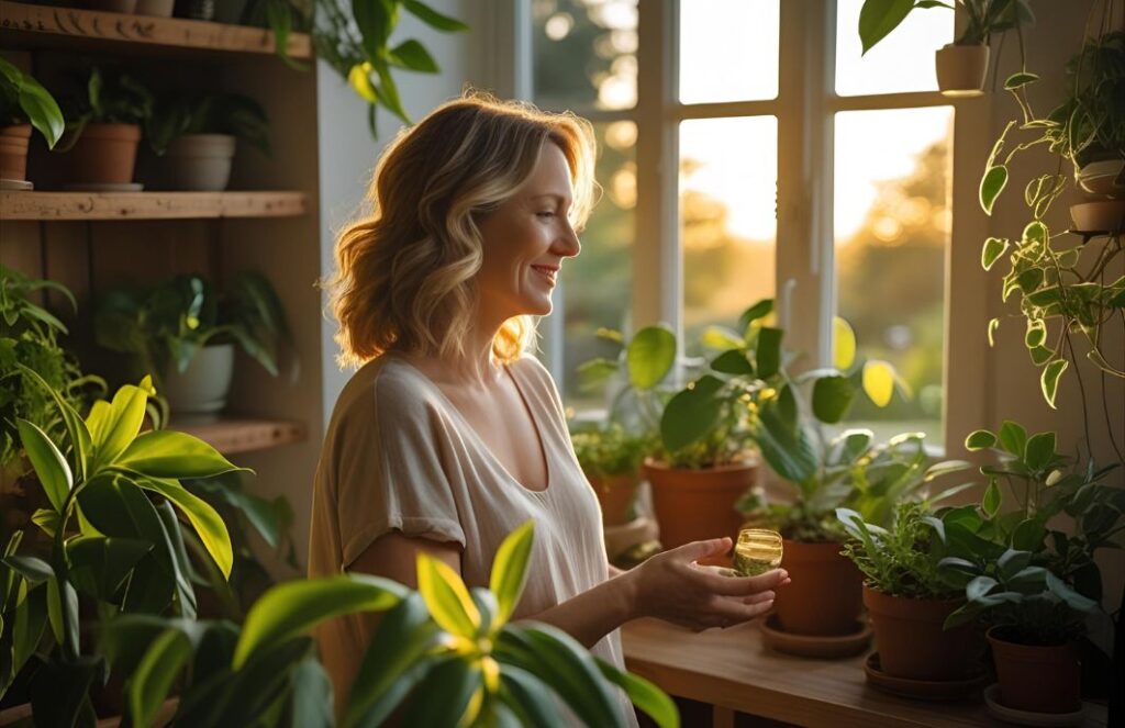A Mom Shares How Plants Are Part of Her Self Care Ritual