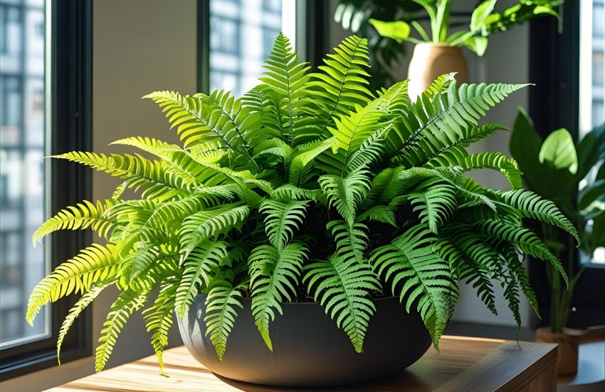 Fresh Plant Care Guide for Bird's Nest Fern XL in Modern Spaces