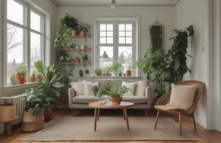 Plant Life Series: A Scandinavian Apartment in Portland Full of Cozy Charm