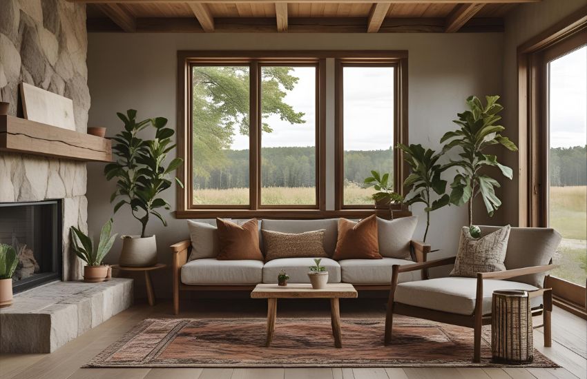 Plant Life Series: A Minimal Rustic Family Home in Minnesota