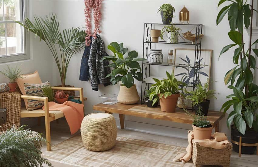 Plant Life Series: A Plant-Filled Cat Friendly Home in California Bliss