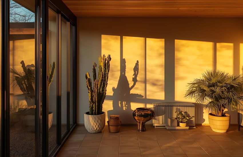 Explore This Modern Mid-Century Home with Popular Arizona Amenities