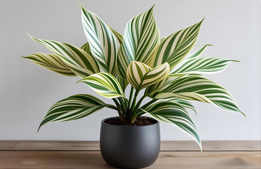 Aralia Variegated White Plant – Mini Marvel for Modern Indoor Plant Lovers