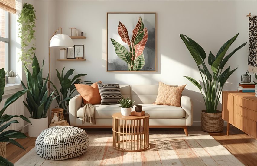 Plant Life Series: A Modern Bohemian Plant Paradise in Chicago Blooms