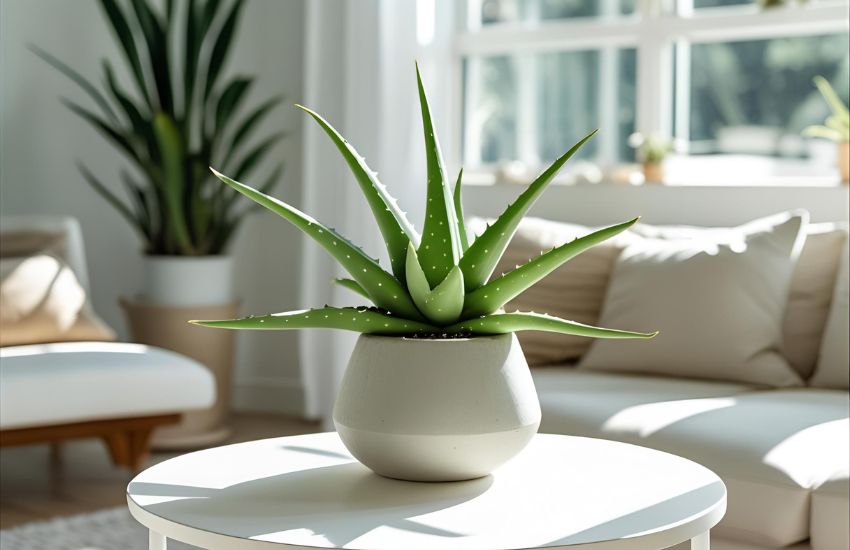 Aloe Vera Star Plant: A Stunning Indoor Succulent for Effortless Modern Plant Care