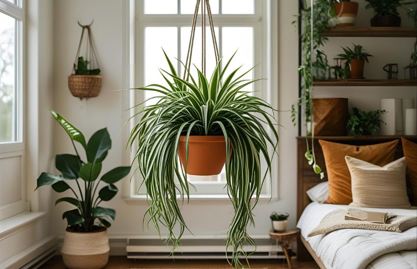 Creative Hanging Ideas for Your Spider Plant With Pot or Basket