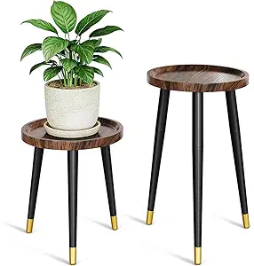 Mid Century Plant Stand Set