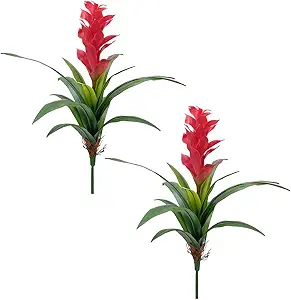 Artificial Bromeliad Tropical Flowers
