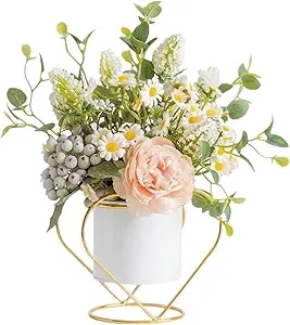 Heart Shaped Metal Planter