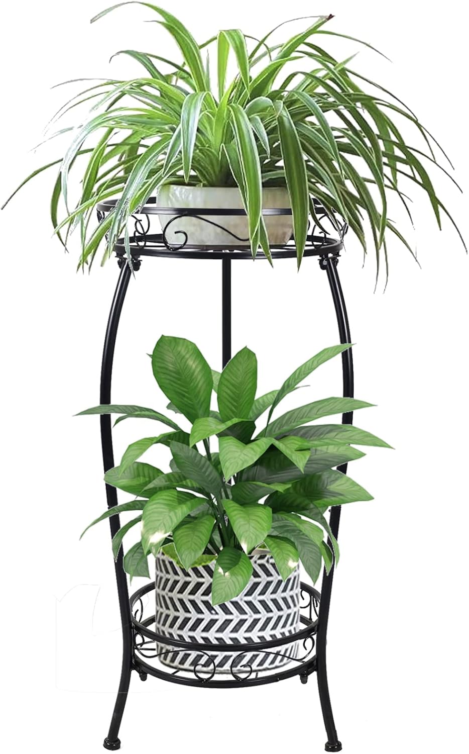 Metal 2 Tier Plant Stand