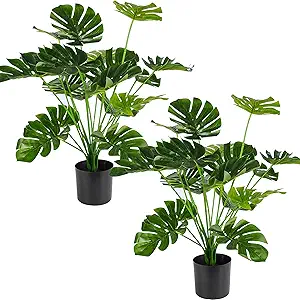 Artificial Palm Plant Set
