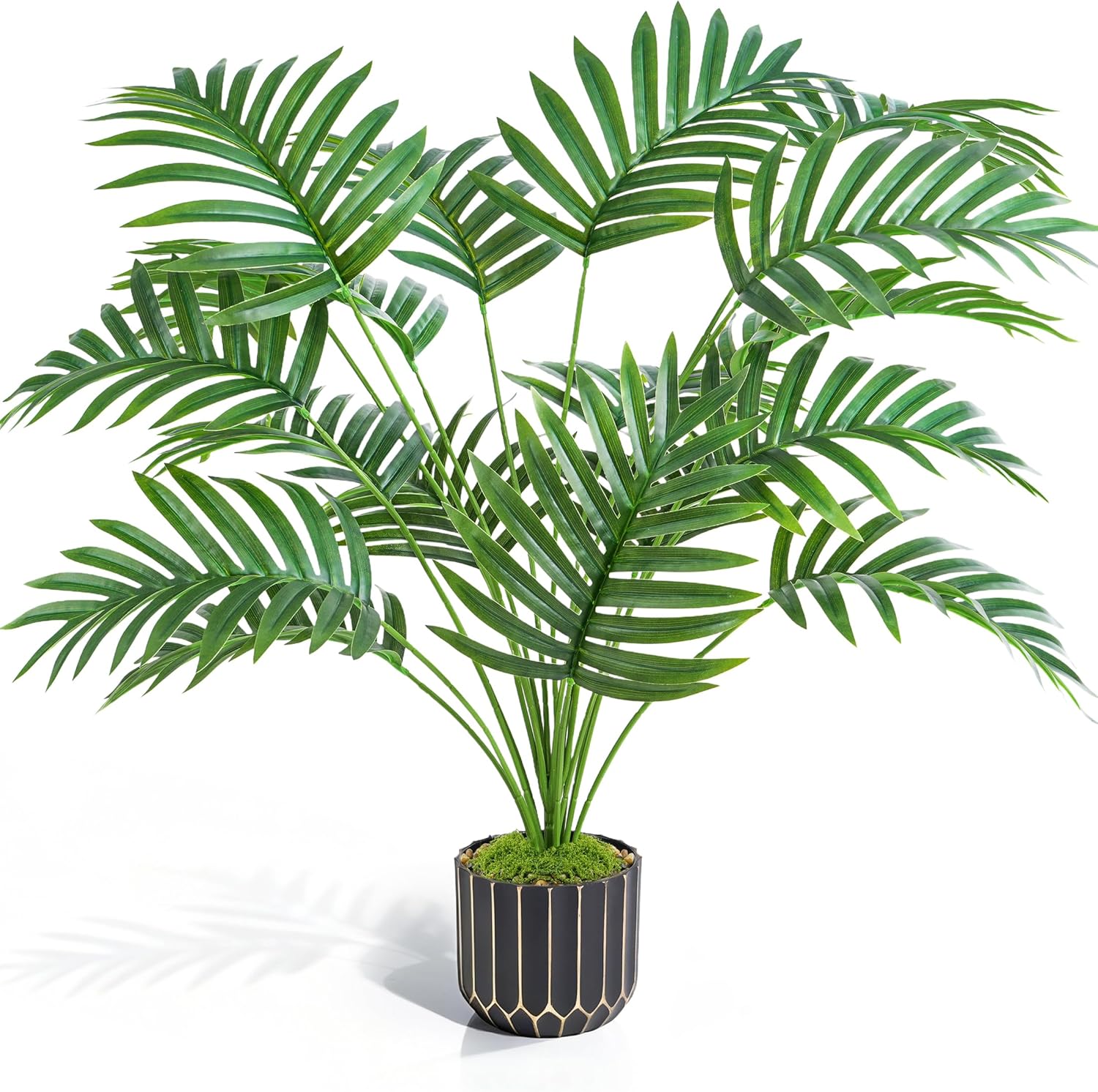 florisso 28" Artificial Areca Palm Plant