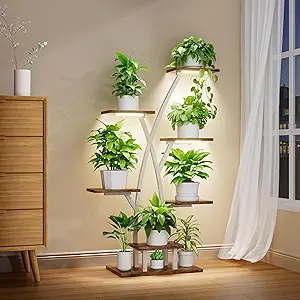 7 Tier Plant Stand Grow Lights