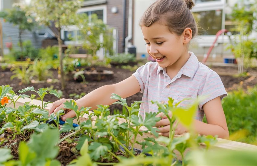 Grow Watermelon and Edible Flowers Indoors With Your Little Gardeners