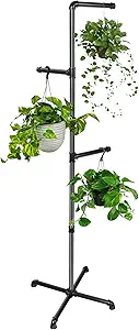 Black Hanging Plant Stand
