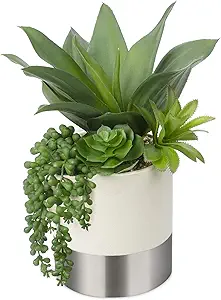 Artificial Succulent Pot Decor