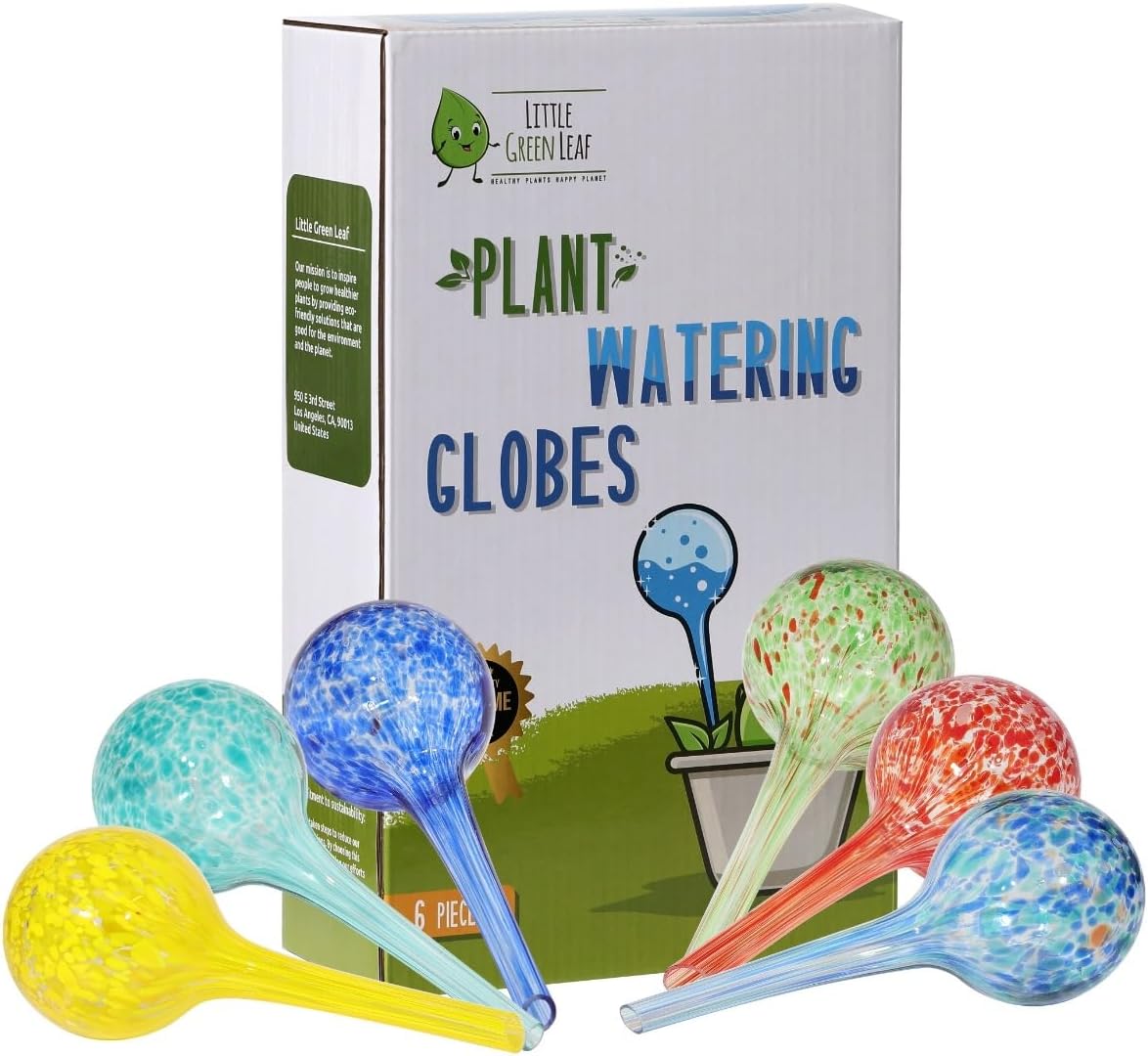 Automatic Plant Watering Globes Self Watering Planter Inserts (Set of 6)