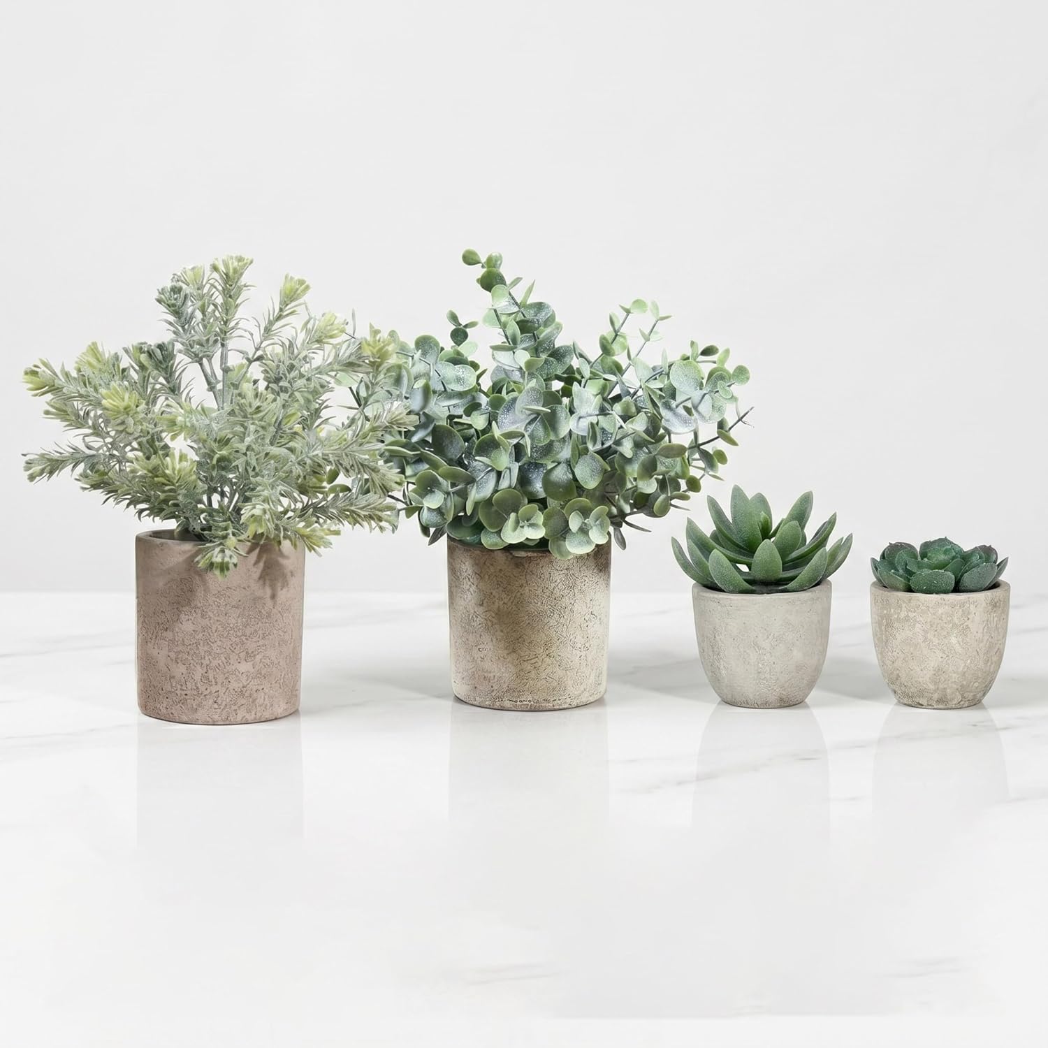 Mini Faux Plant Set