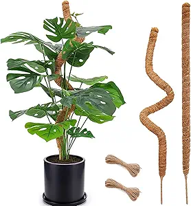 Soupiar 2-Pack 28" Bendable Moss Pole for Monstera