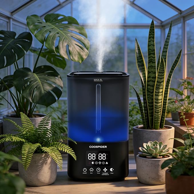Coospider 5L Humidifier for Indoor Plants