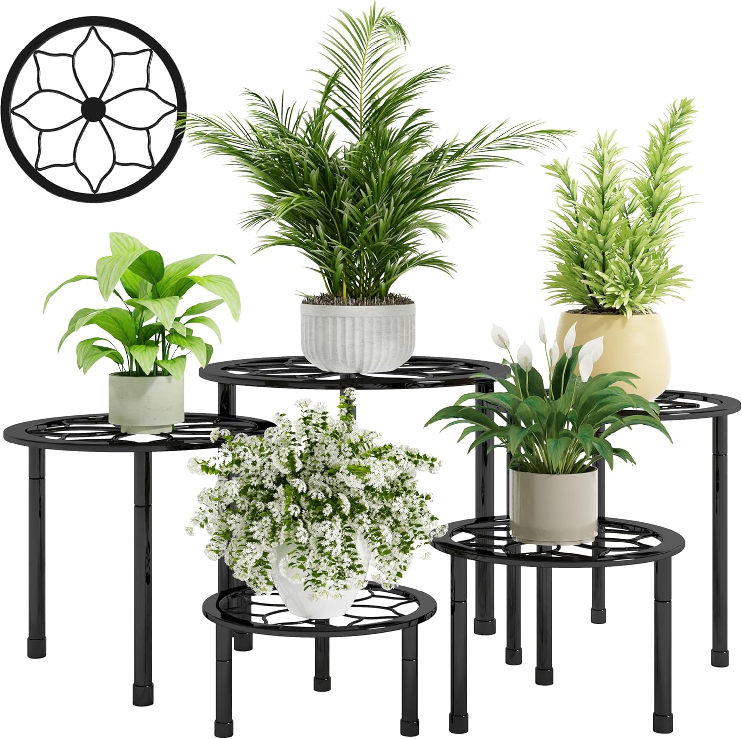 Metal Plant Stand Indoor Outdoor