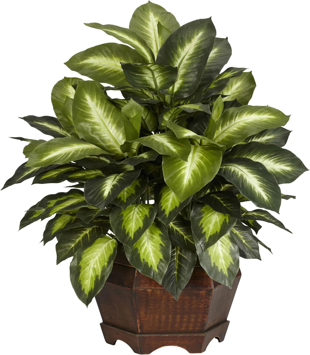 Nearly Natural 24in Dieffenbachia Artificial Plant