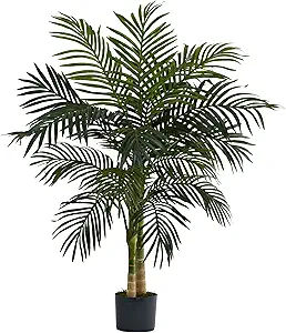 Nearly Natural 4ft Golden Cane Palm