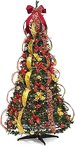 6 ft Fully Decorated Christmas Tree