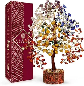 Crystal Tree of Life 7 Chakra Birthday Gifts for Women
