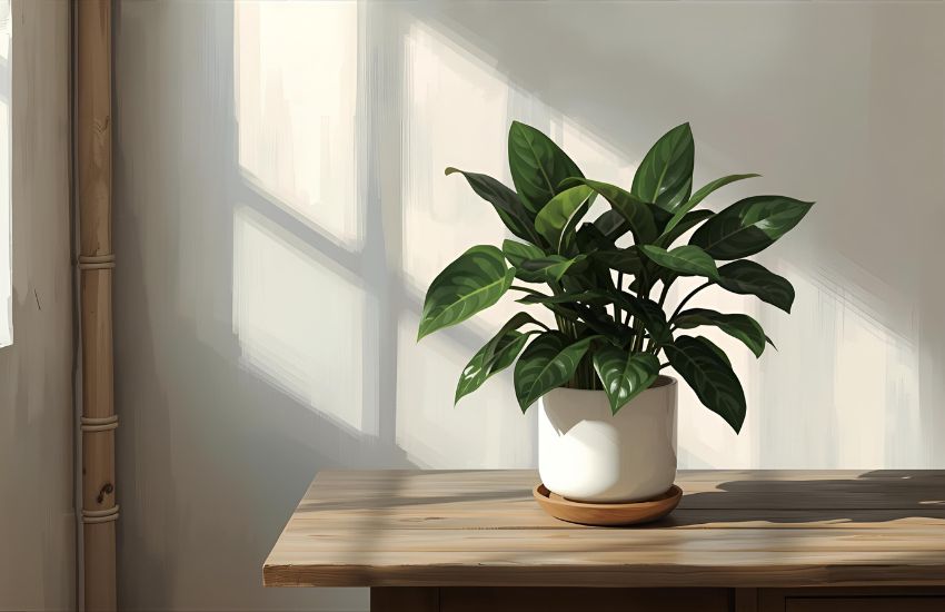 Aglaonema Snow White Plant Price Care Tips for Home Office