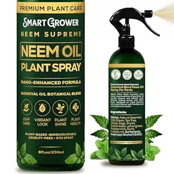 Neem Oil Spray for Plants Botanical Blend