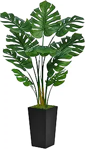 ASTIDY Artificial Monstera Deliciosa Plant 5FT