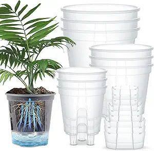 Wonderjune Self Watering Pots for Indoor Plants