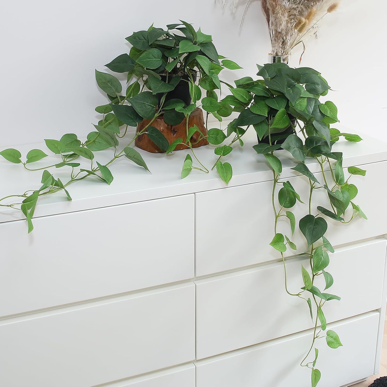 alyptus Fake Pothos Hanging Plants