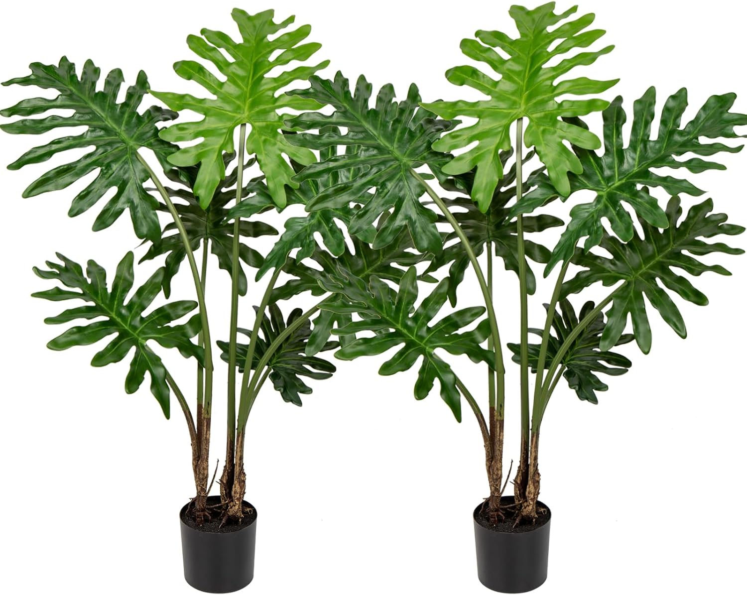 Hollyone Artificial Tree Philodendron Plant