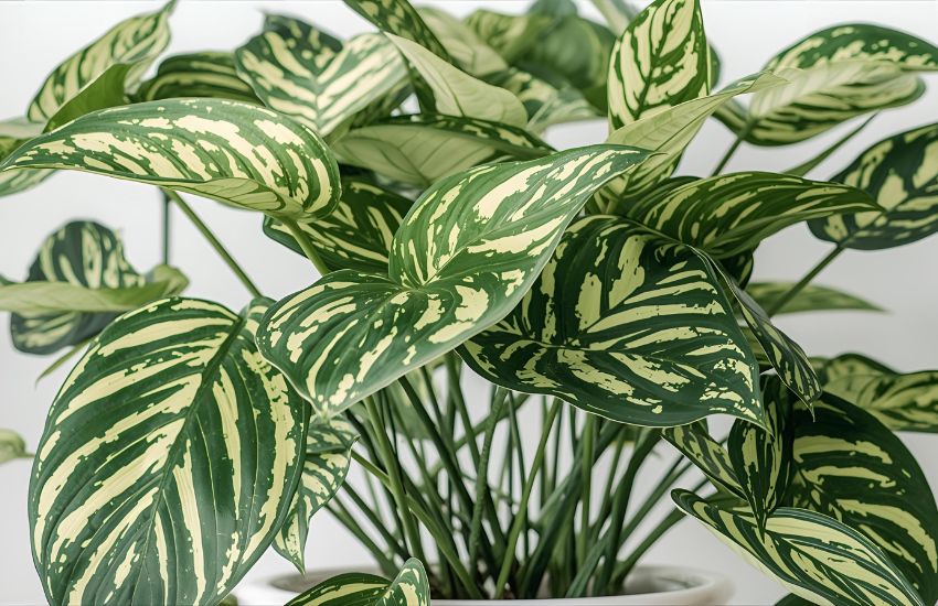 How to Care for Your Money Plant Variegated with Moss Stick Indoors