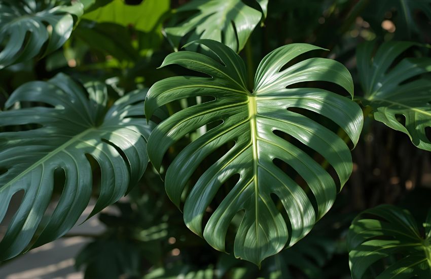 Grow Mature Swiss Cheese Plant: Large Leaves, Root, Fenestration Care