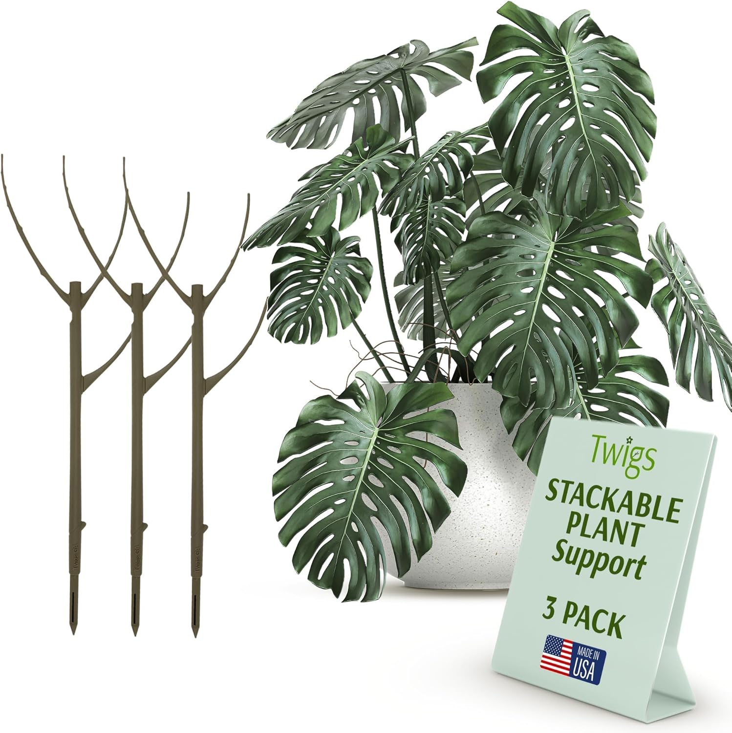 Stackable Plant Support Stakes