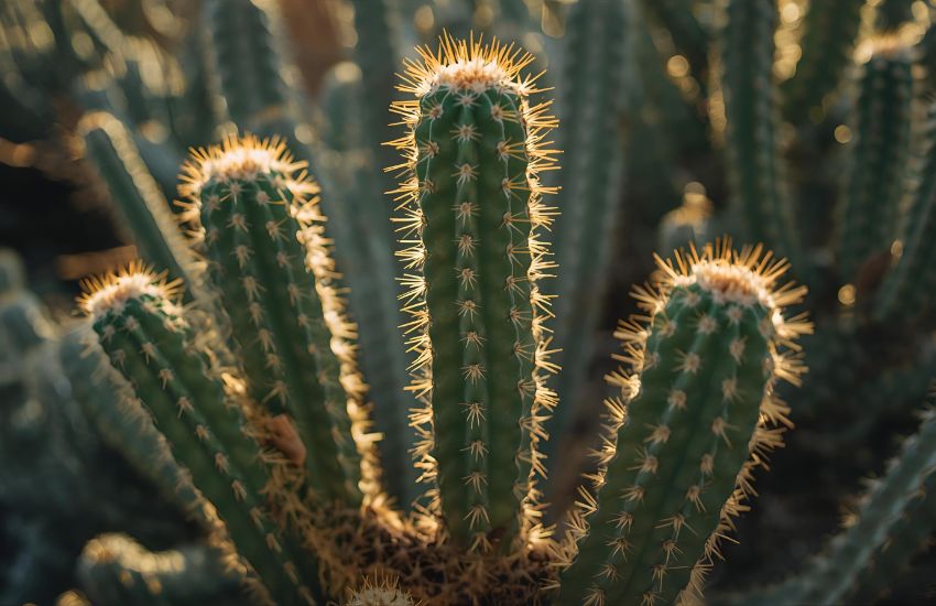 Elongated Cactus Plant Variegated Price Guide for Homes