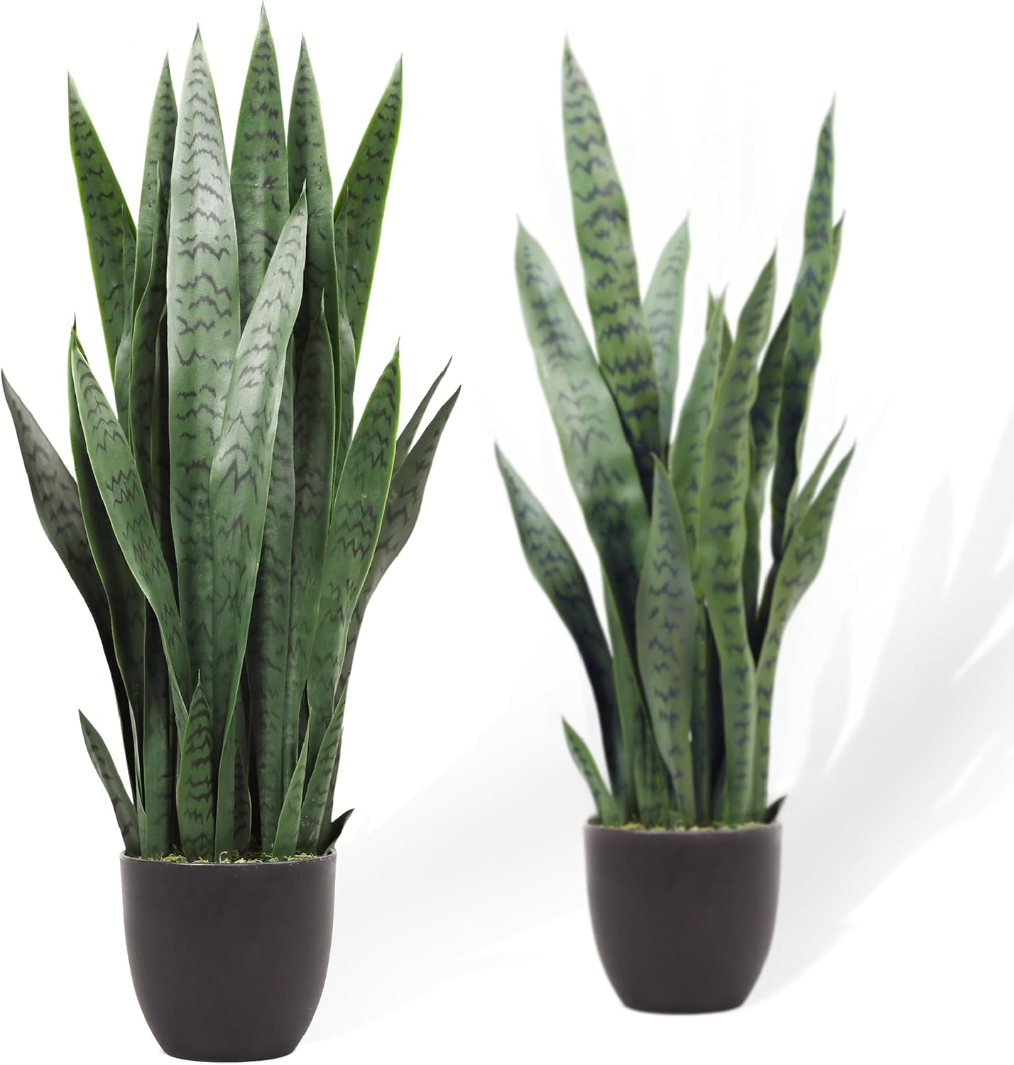 KOL 3FT 2-Pack Artificial Snake Plant