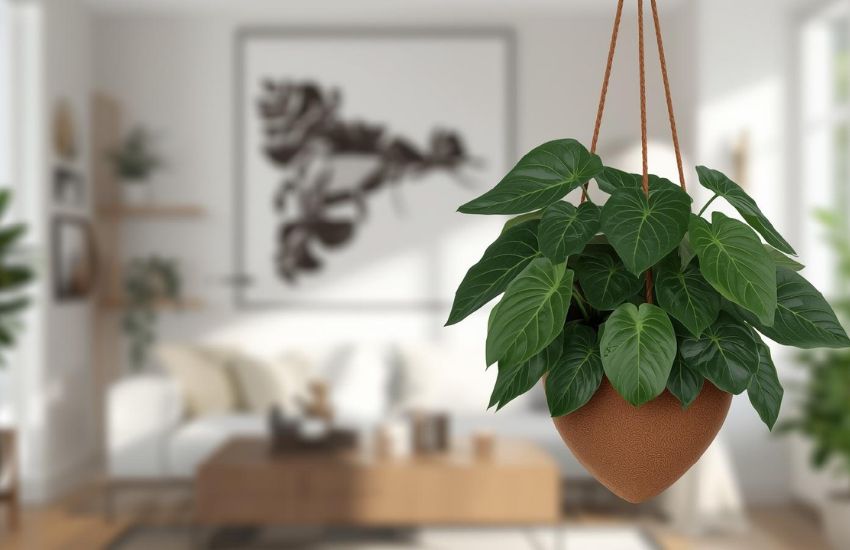 Philodendron Broken Heart With Hanging Pot Price Guide