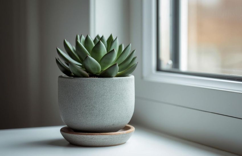 Haworthia Cooperi Fleshy Succulent for Calm Modern Indoor Spaces