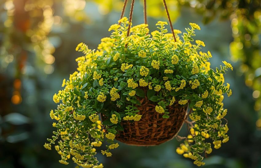 Sedum Golden with Hanging Pot Price Guide for Plant Lovers