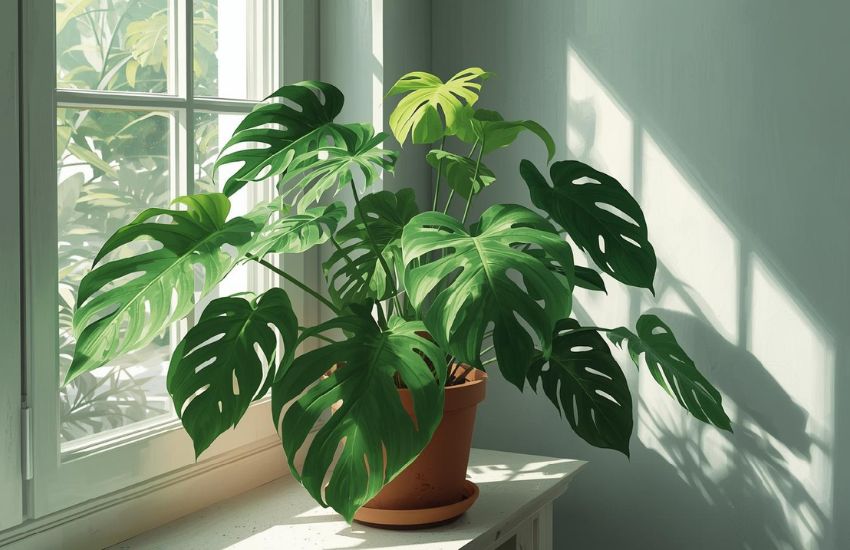 Monstera Peru Green Price: Deep Green Textured House Plant